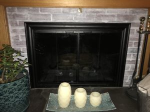 fireplace display